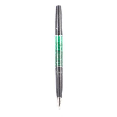 Ручка шариковая из натуральных камней Малахит Змеевик Stone Pens