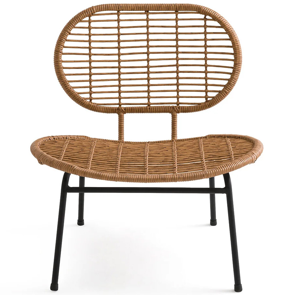 Садовое кресло из искусственного ротанга Mills Rattan Wicker Chair