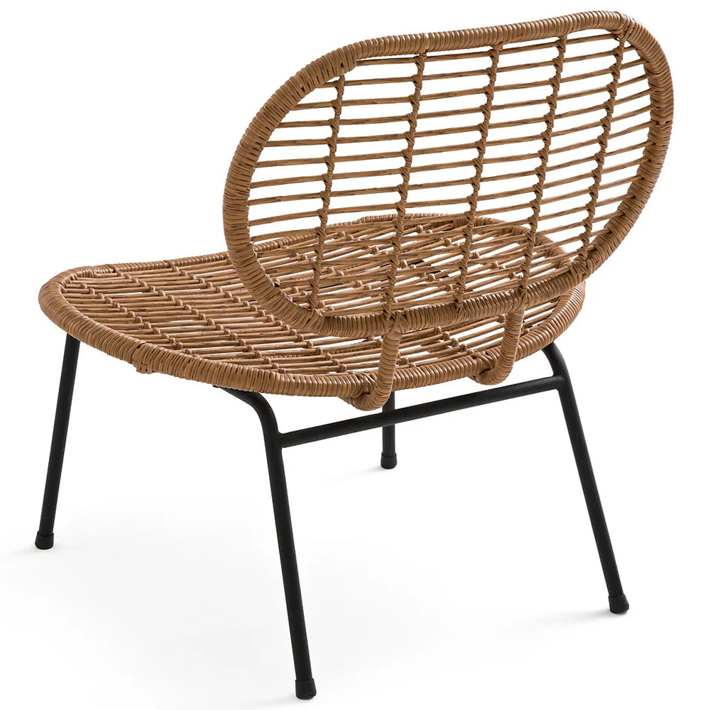 Садовое кресло из искусственного ротанга Mills Rattan Wicker Chair