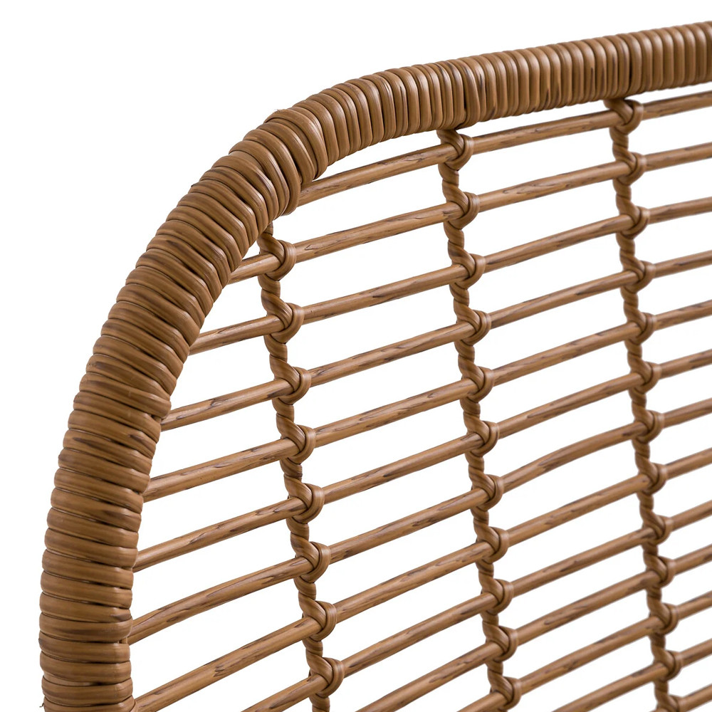 Садовое кресло из искусственного ротанга Mills Rattan Wicker Chair