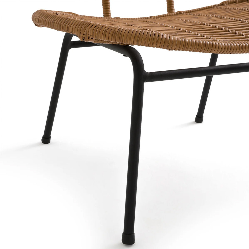 Садовое кресло из искусственного ротанга Mills Rattan Wicker Chair