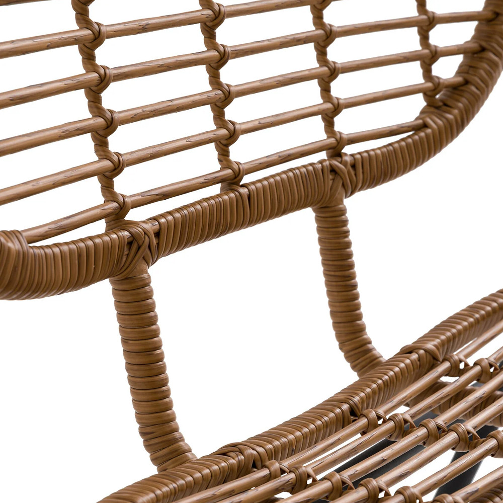Садовое кресло из искусственного ротанга Mills Rattan Wicker Chair