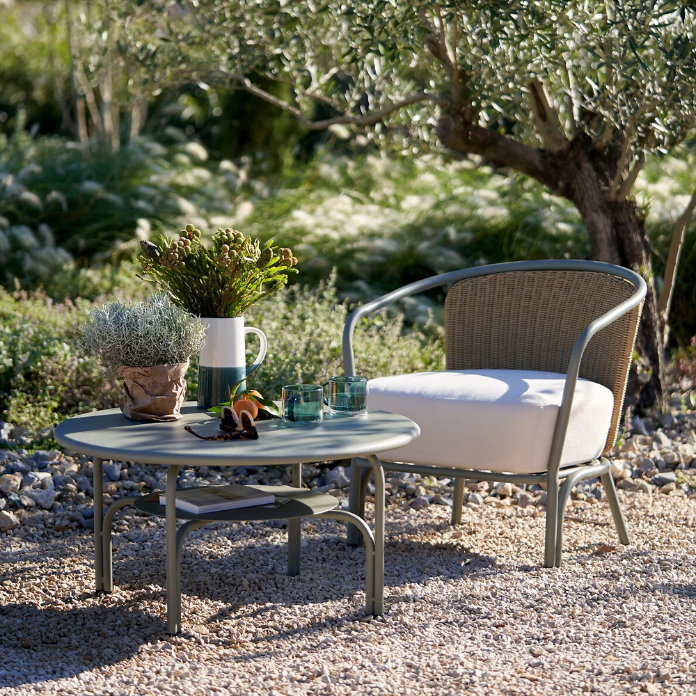 Садовое кресло с каркасом из стали Kenneth Chair