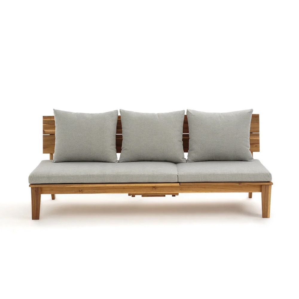 Садовый диван-трансофрмер Kate серый