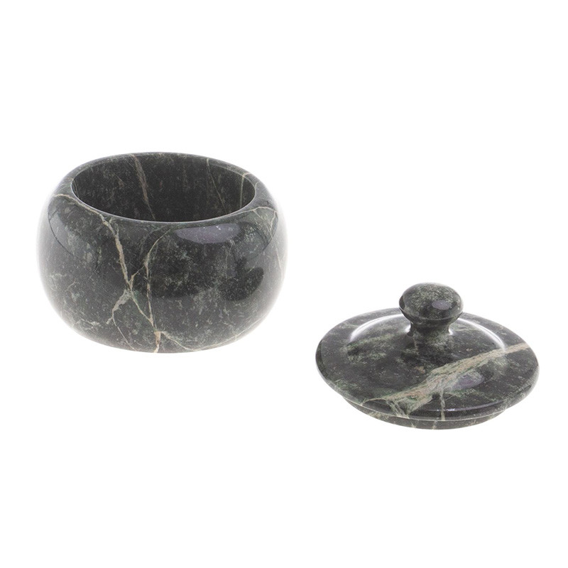 Сахарница из натурального камня Змеевик Stone Sugar Bowls