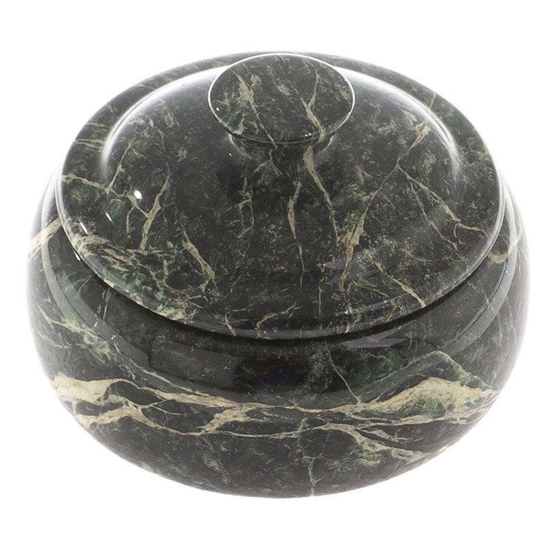 Сахарница из натурального камня Змеевик Stone Sugar Bowls