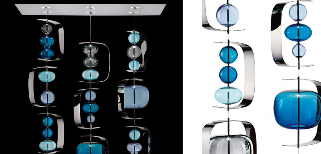 Светильник Barovier & Toso Manhattan Blue