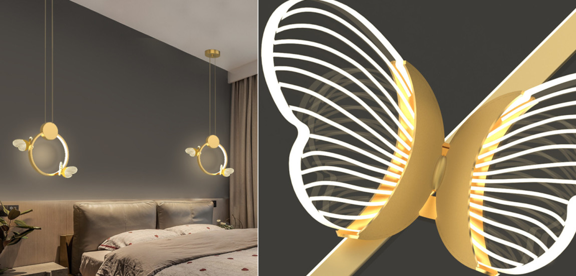 Светильник Butterfly Gold Circle