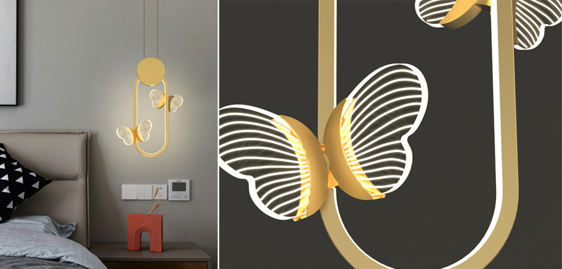 Светильник Butterfly Gold Oval