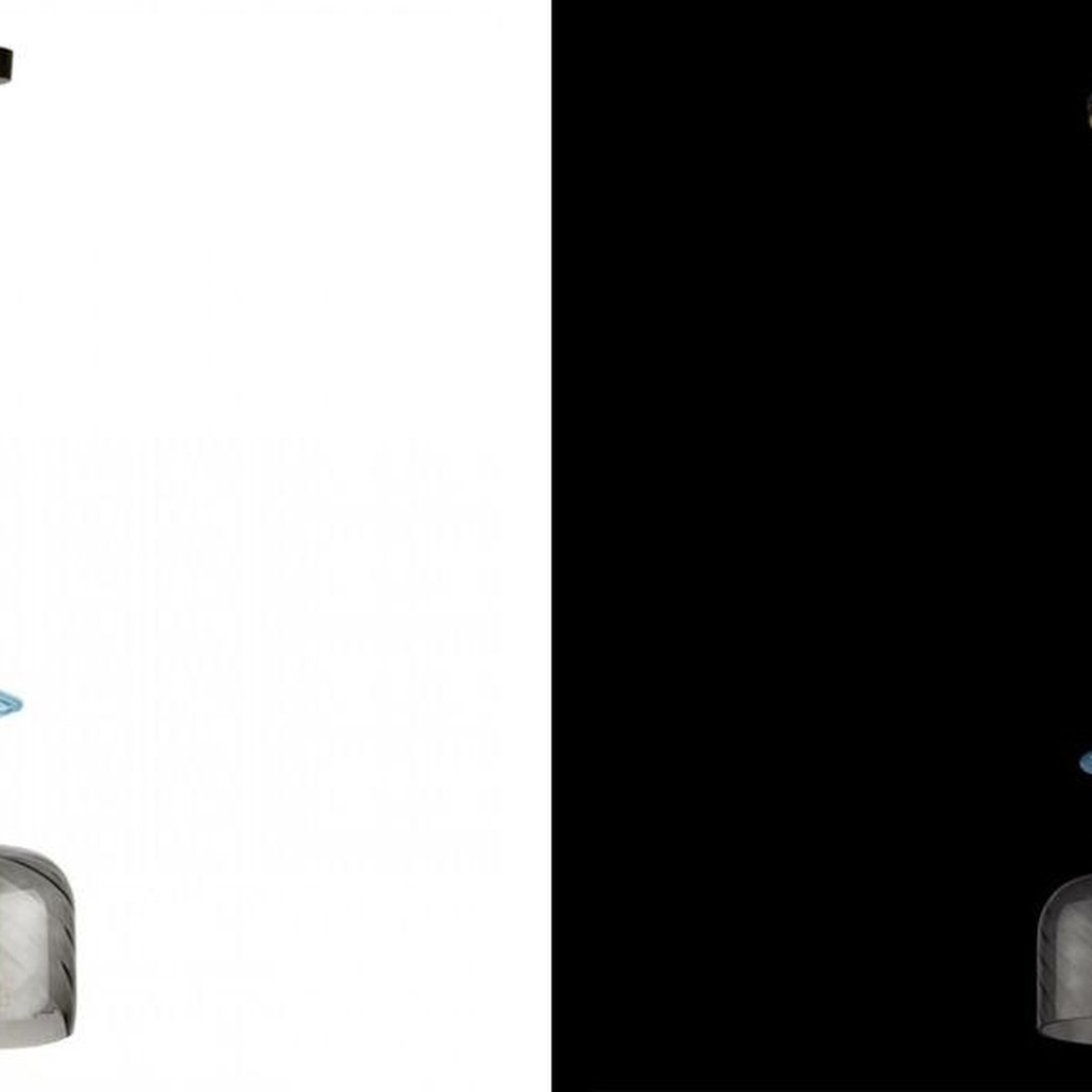 Светильник Flauti Grey Blue D20 см