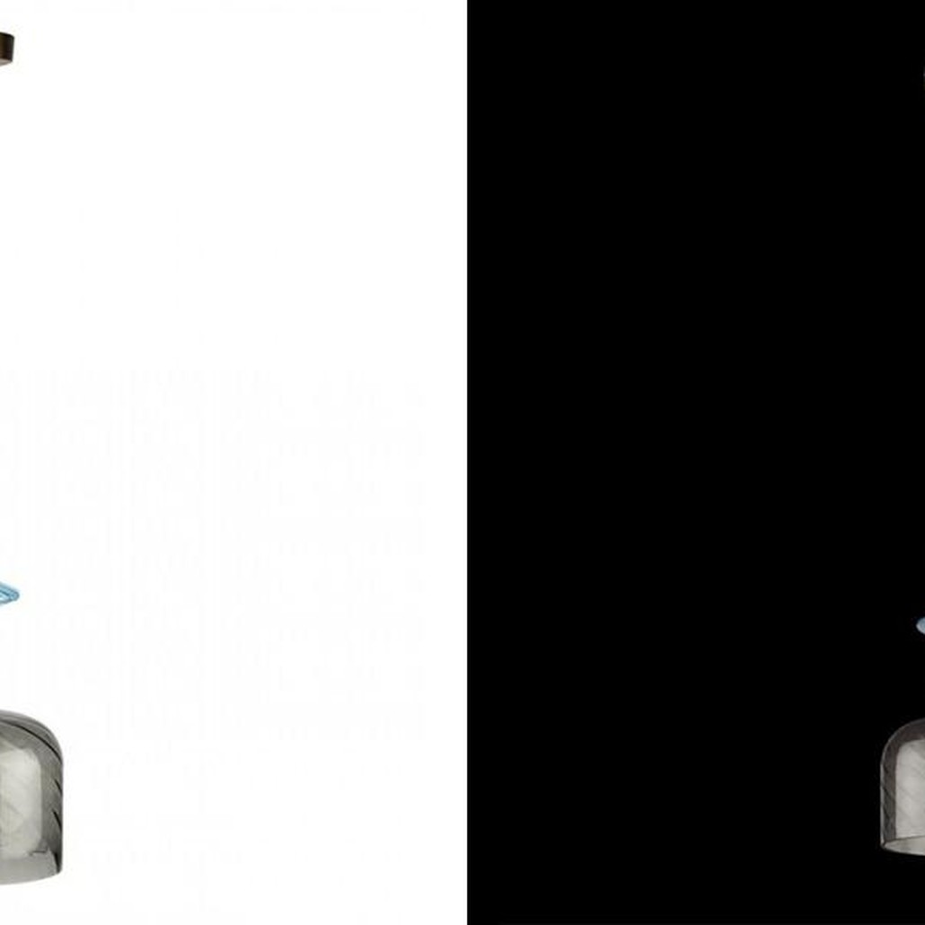 Светильник Flauti Grey Blue D20 см