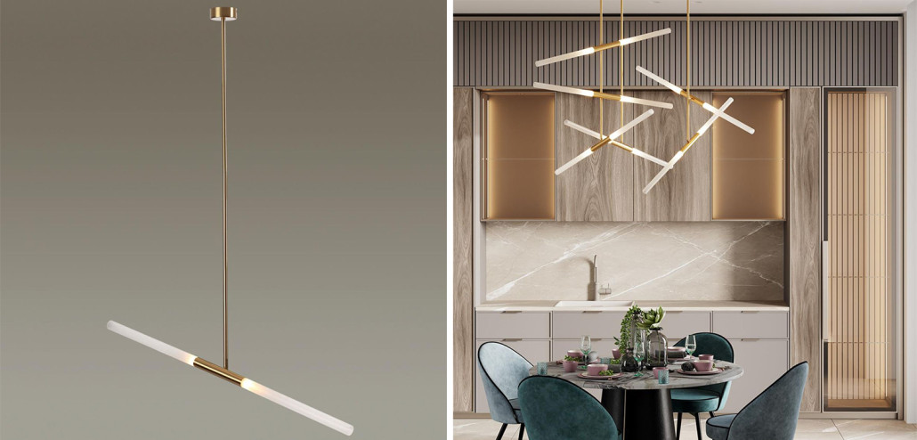 Светильник Gold Delta Light 2 lamp