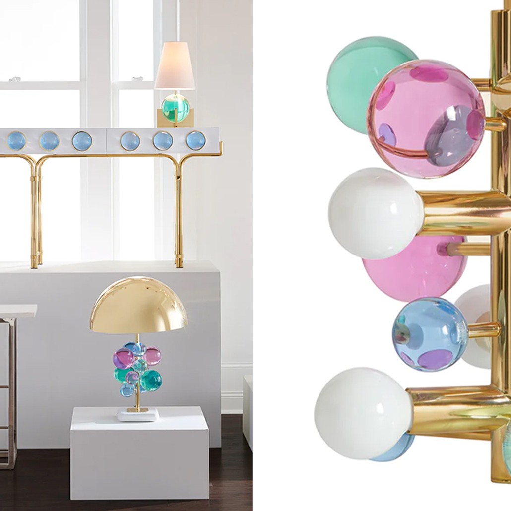 Светильник Jonathan Adler GLOBO FIVE-LIGHT CHANDELIER Multi