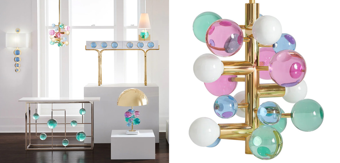 Светильник Jonathan Adler GLOBO FIVE-LIGHT CHANDELIER Multi