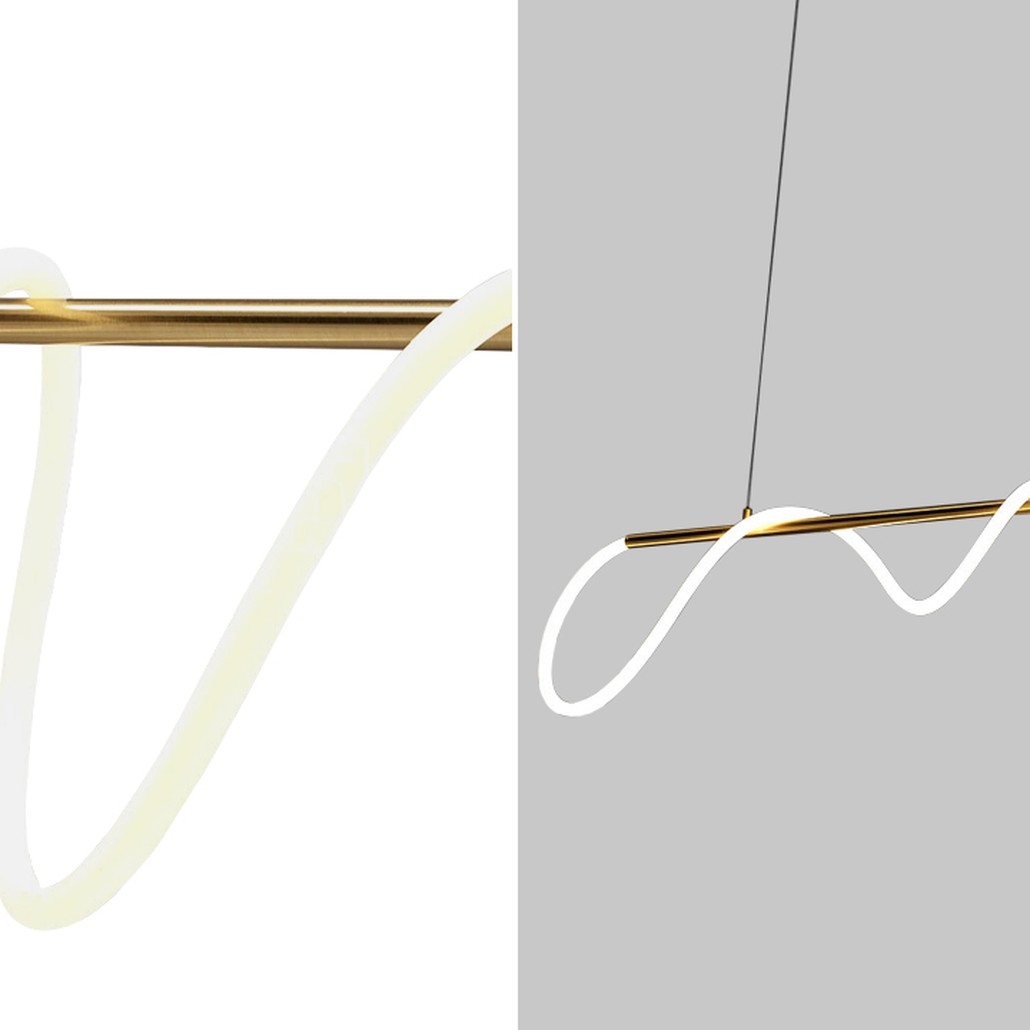 Светильник Luke Lampco Tracer Bar Gold 160