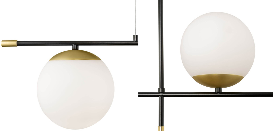 Светильник Spike Two Balls Hanging Lamp