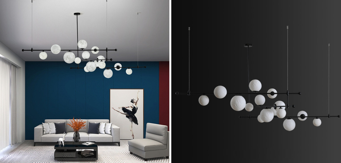 Светильник Tech Lighting Modern Rail Geometric Linear Suspension 15 Black