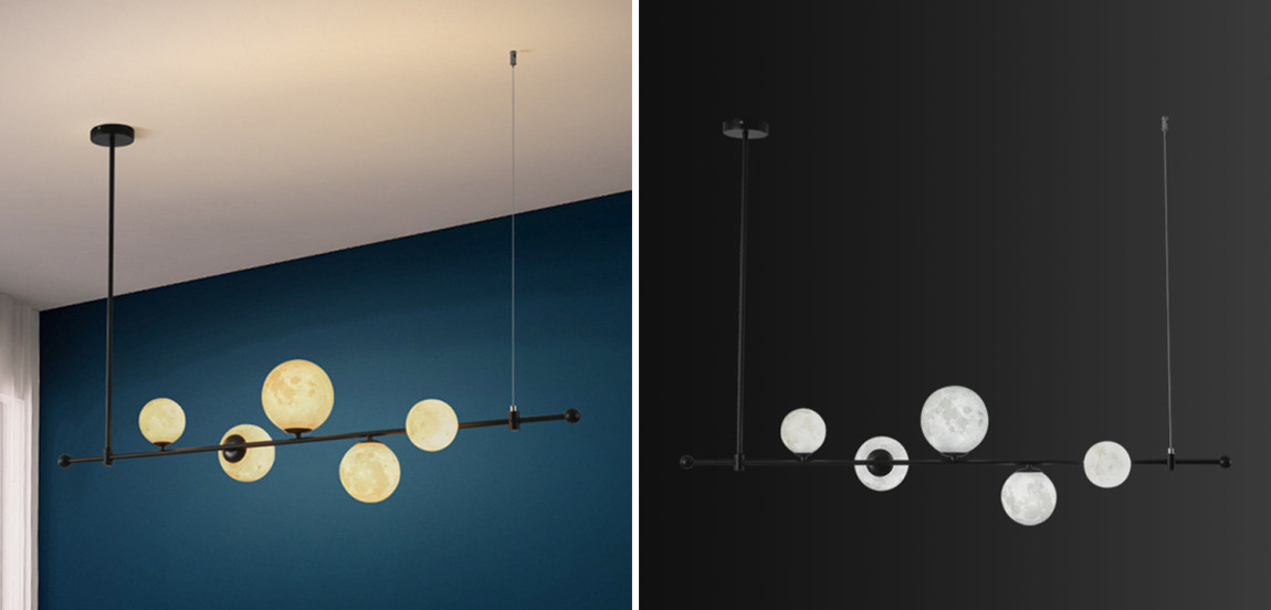 Светильник Tech Lighting Modern Rail Geometric Linear Suspension 5 Black