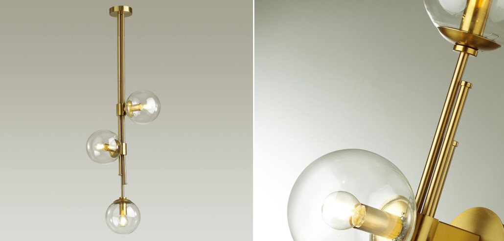 Светильник TRILOGY Ceiling Light Clear glass 100