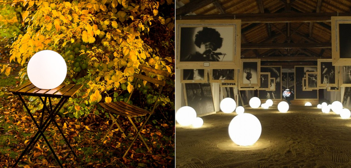 Светильник Большой Уличный шар