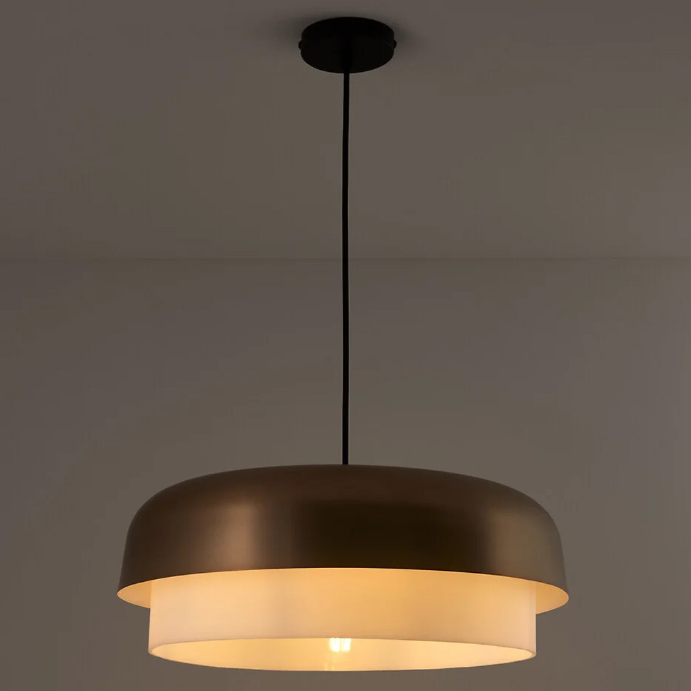 Светильник из металла и плафона из акрила Wilona Lamp