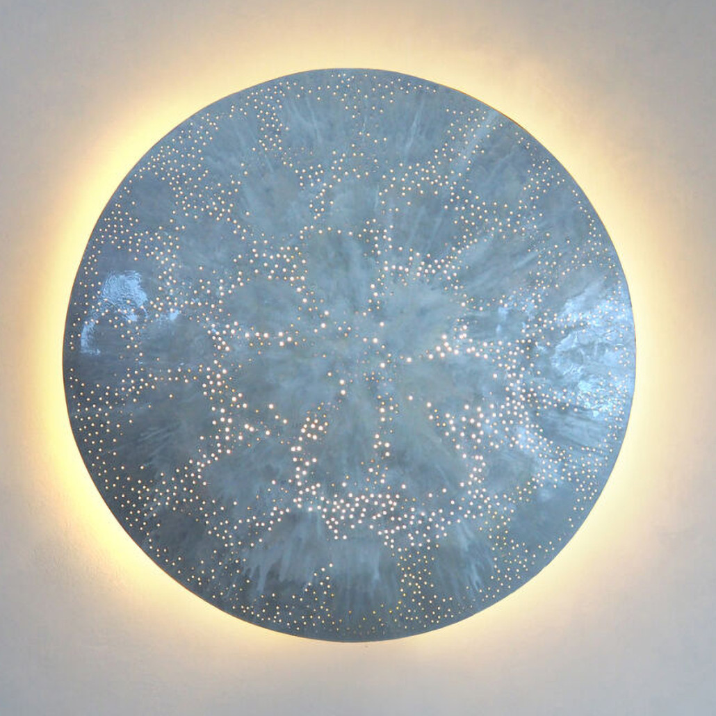 Светильник настенный «Белая Планета»