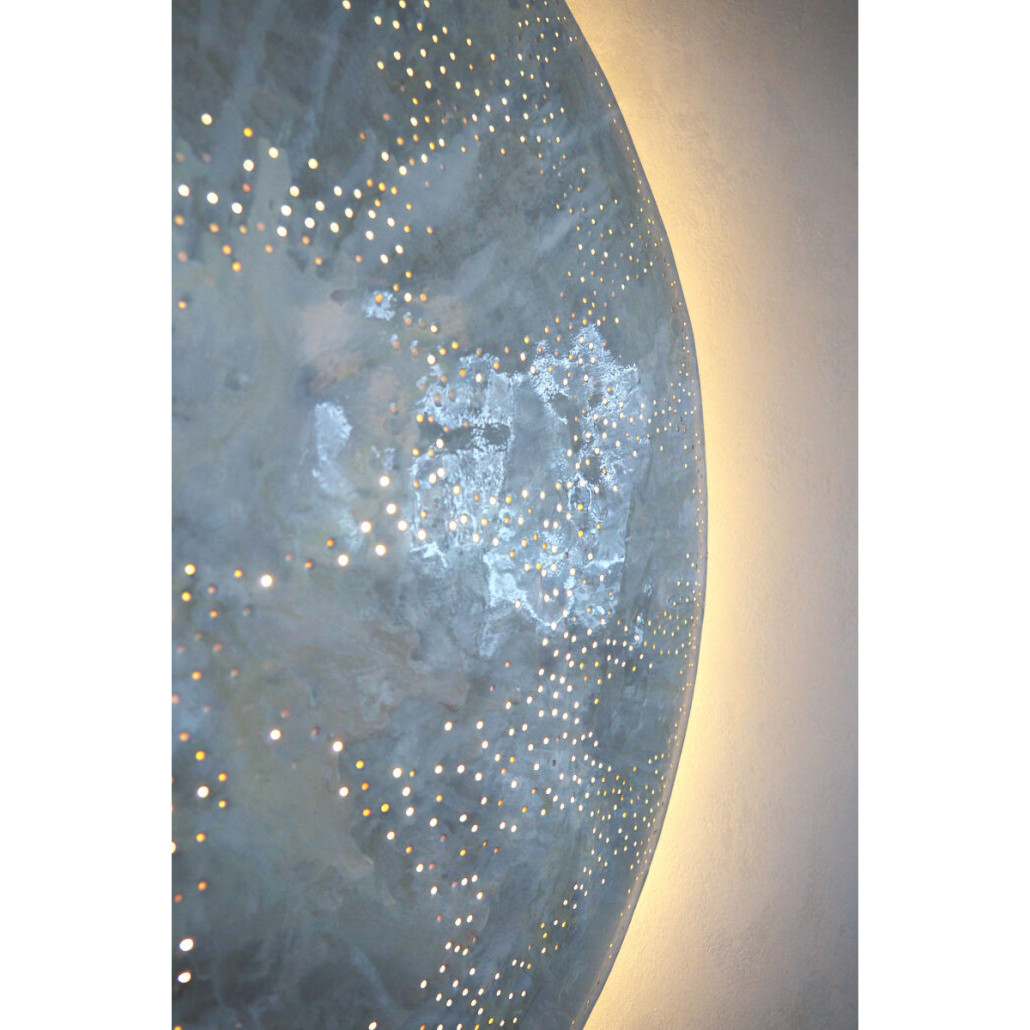 Светильник настенный «Белая Планета»