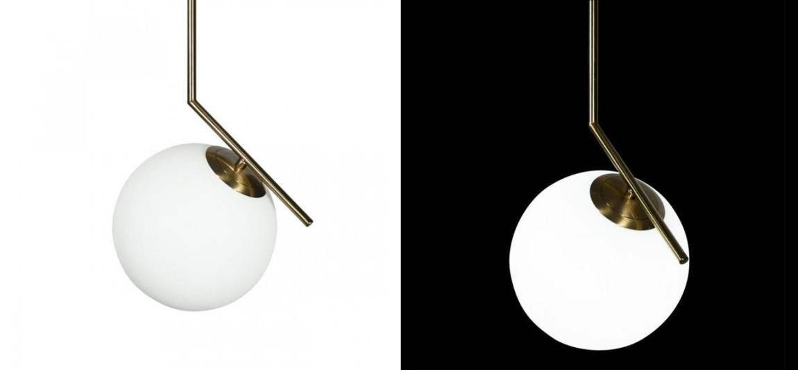 Светильник подвесной Flos IC Lighting Gold Pendant Lamp