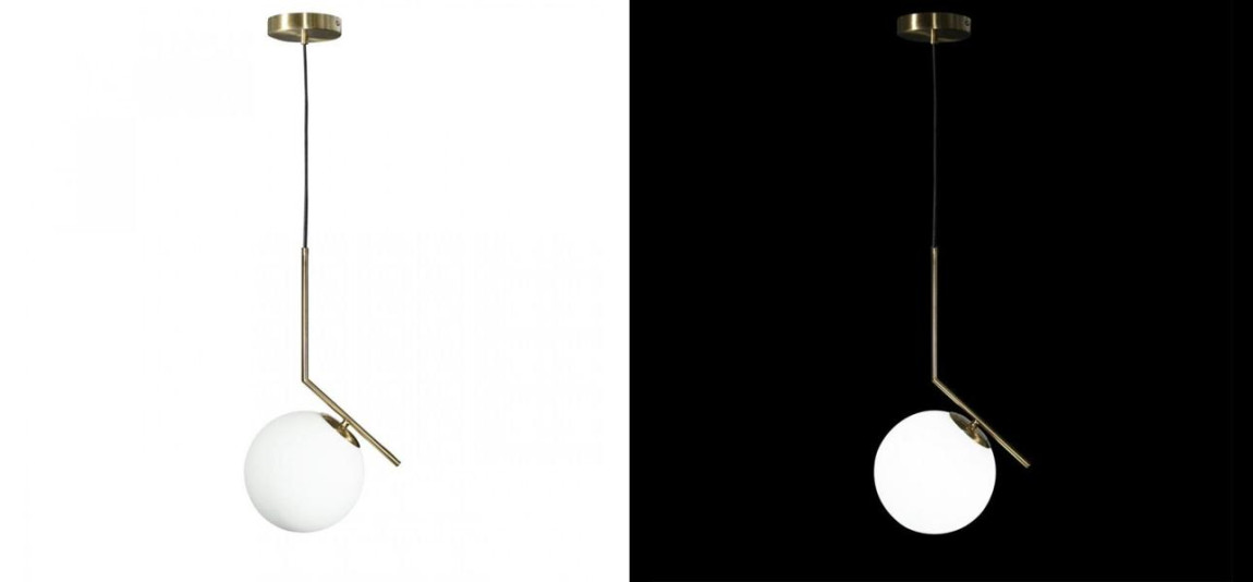 Светильник подвесной Flos IC Lighting Gold Pendant Lamp