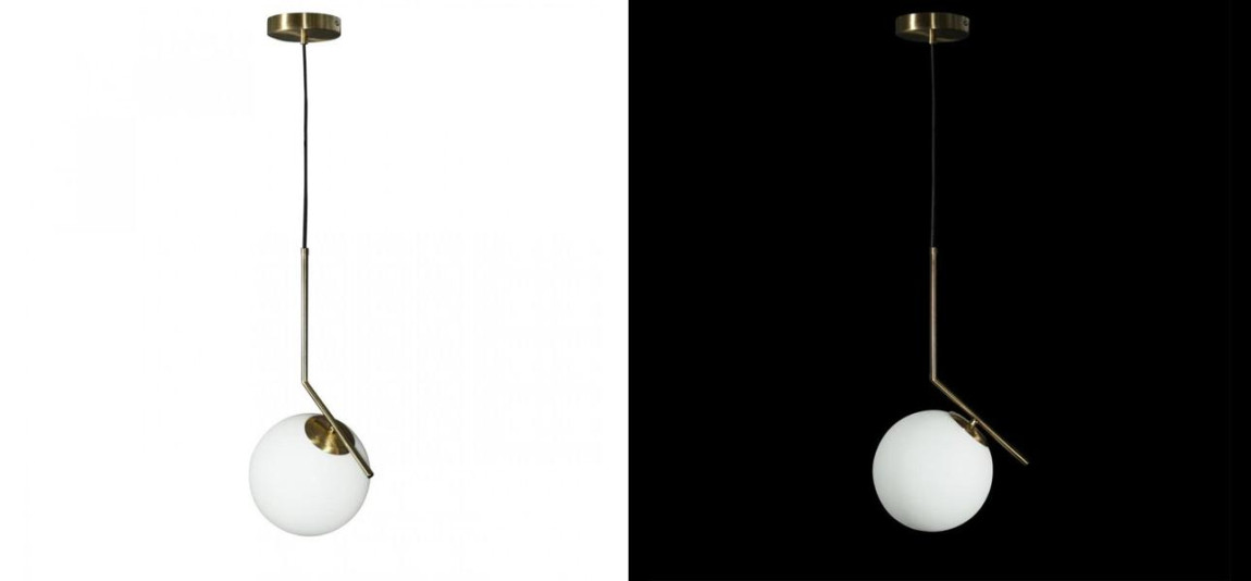 Светильник подвесной Flos IC Lighting Gold Pendant Lamp