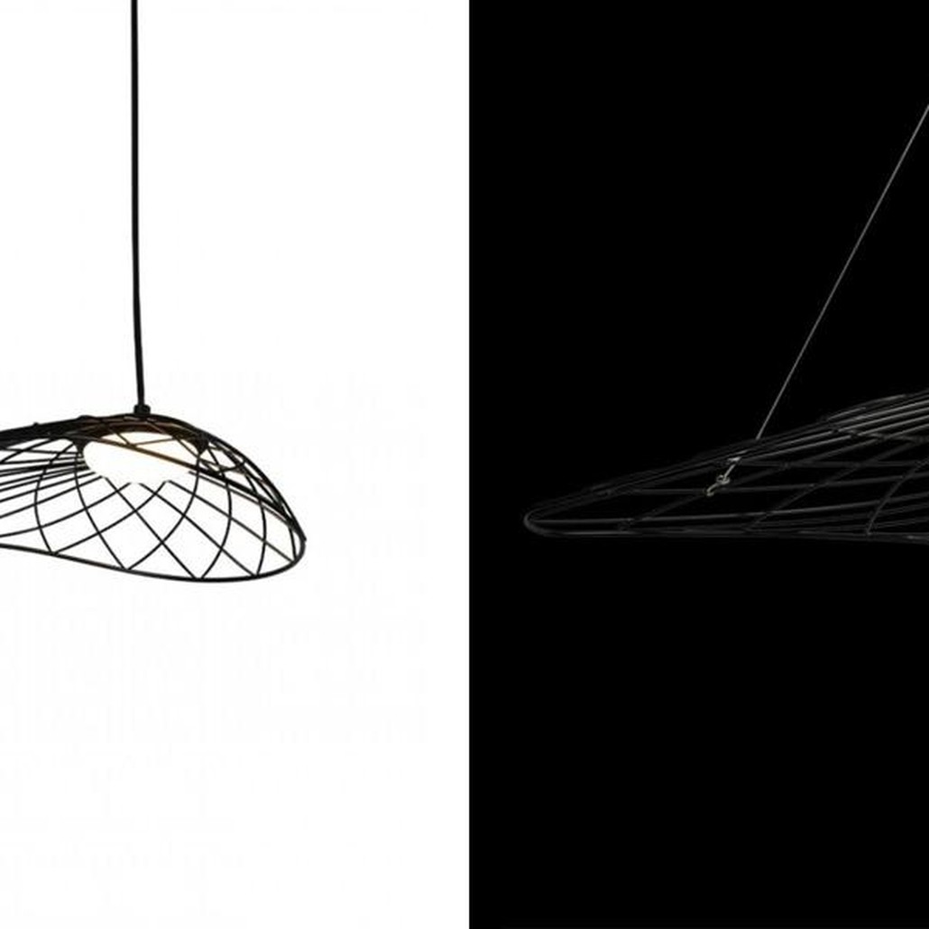 Светильник подвесной Friture Vertigo Pendant Black 57 см