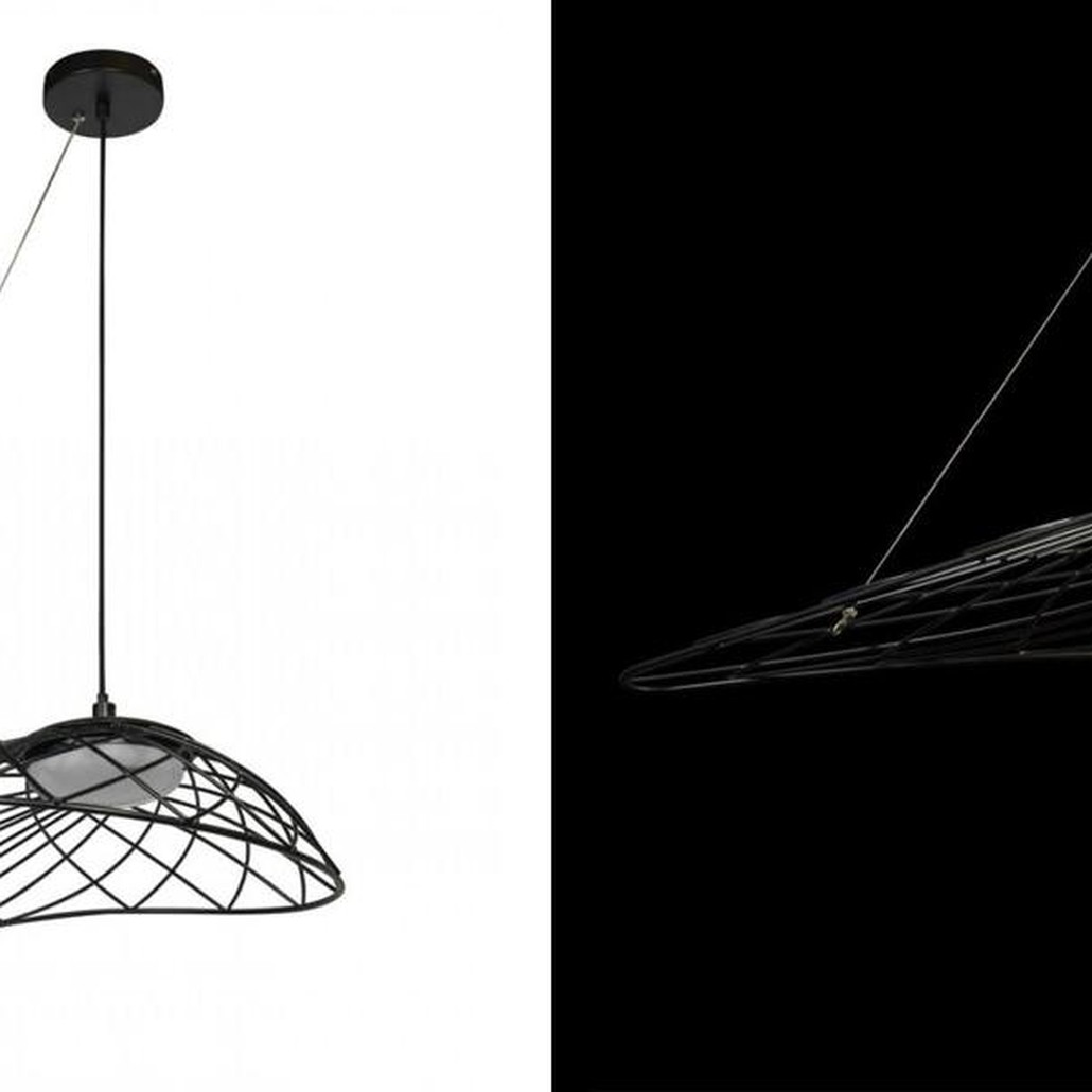 Светильник подвесной Friture Vertigo Pendant Black 57 см