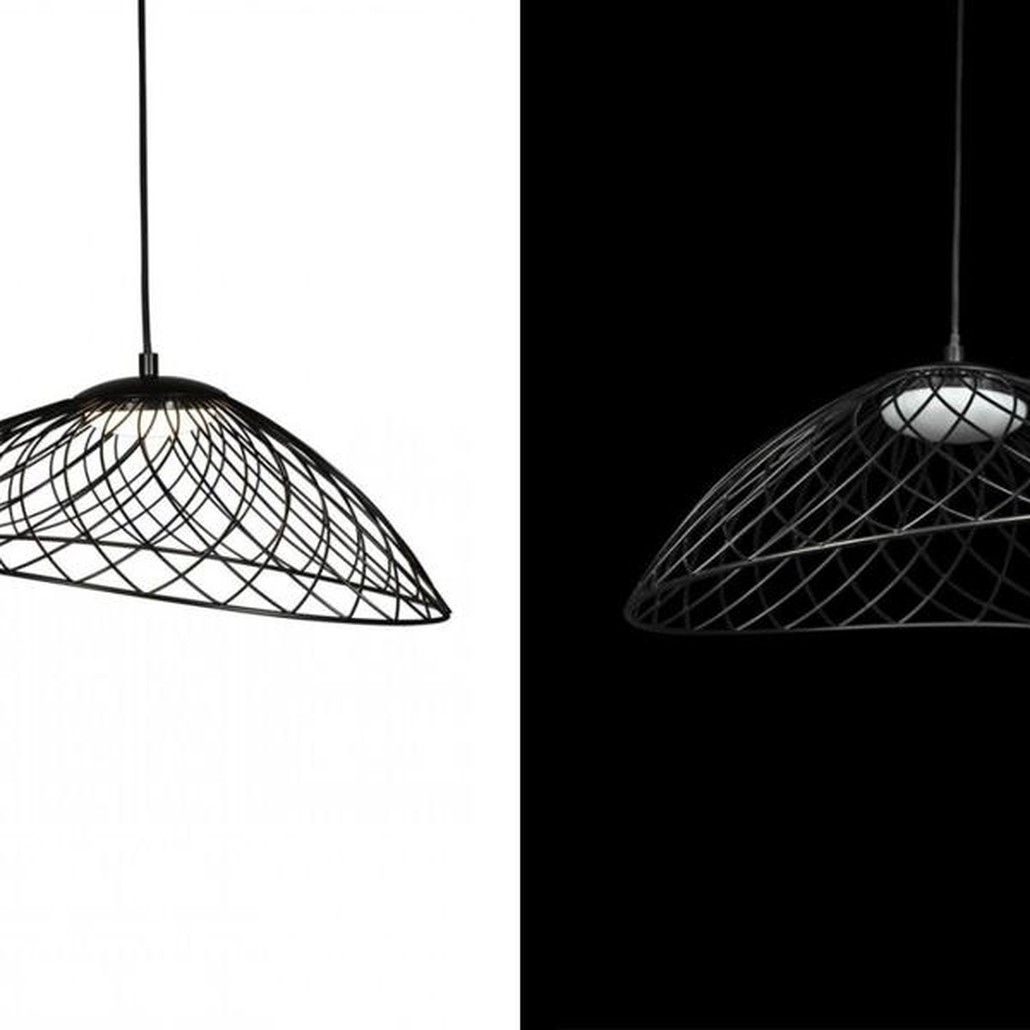 Светильник подвесной Friture Vertigo Pendant Black 75 см