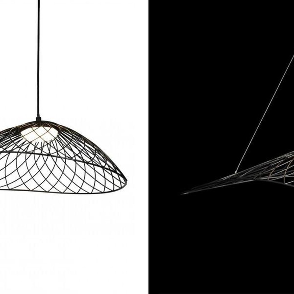 Светильник подвесной Friture Vertigo Pendant Black 75 см