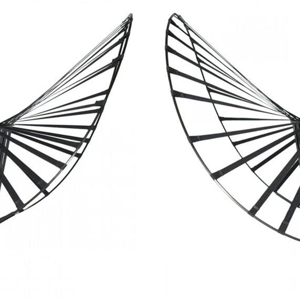 Светильник подвесной Friture Vertigo Pendant Black диаметр 60