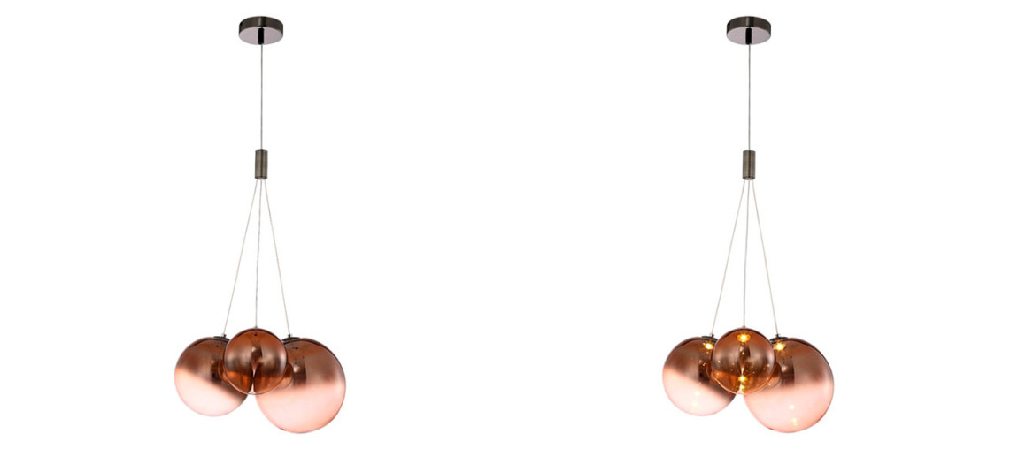 Светильник подвесной медь Balls Lamp