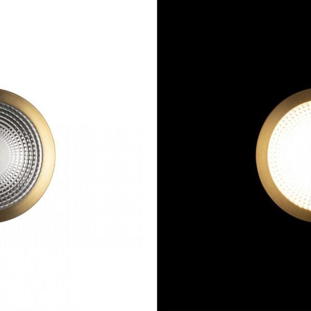 Светильник потолочный Top View Gold 35 см