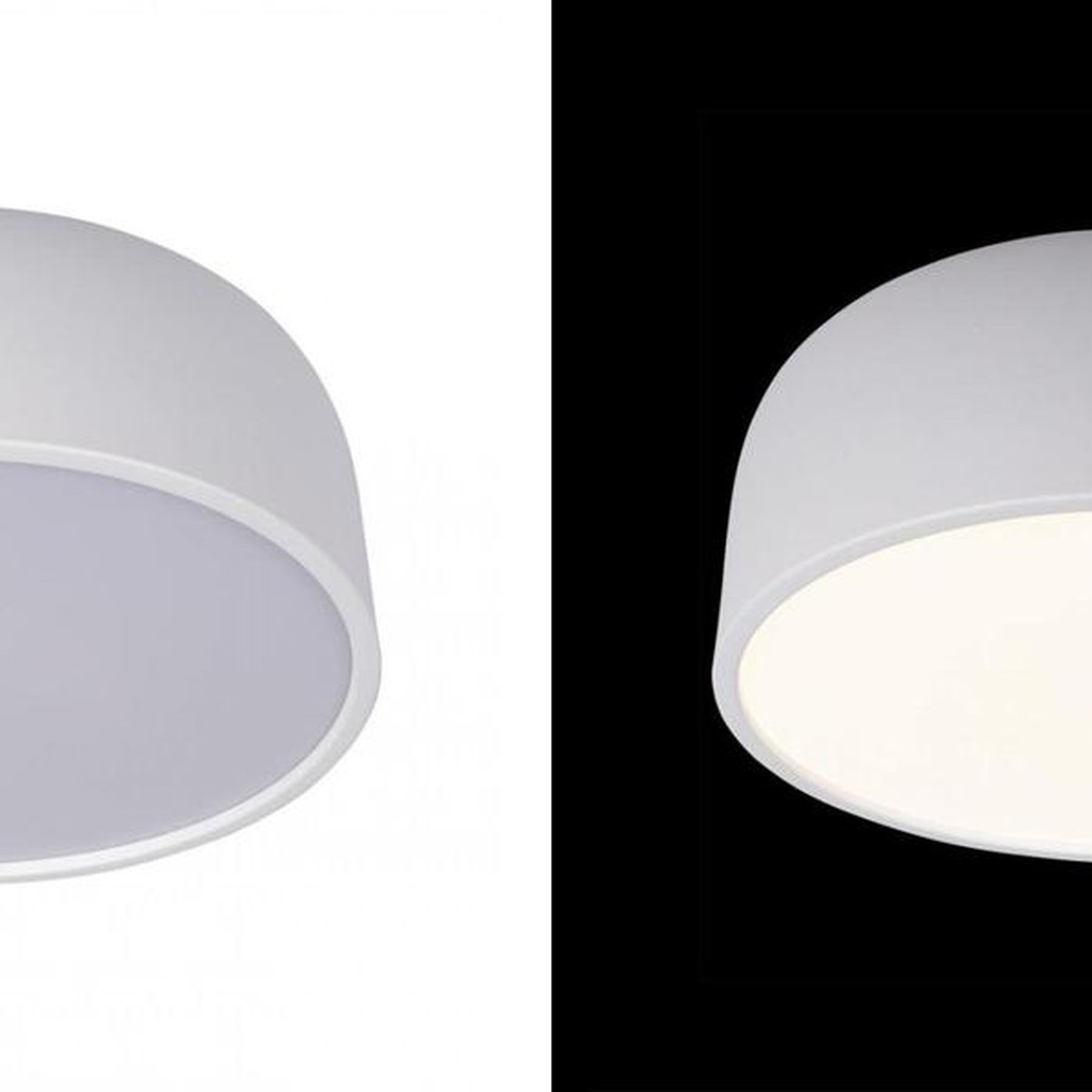 Светильник потолочный круглый Color cup White