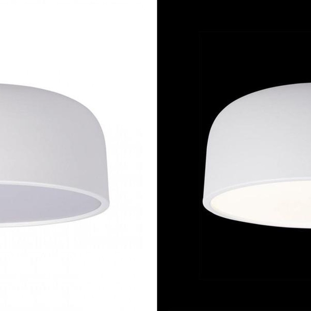 Светильник потолочный круглый Color cup White