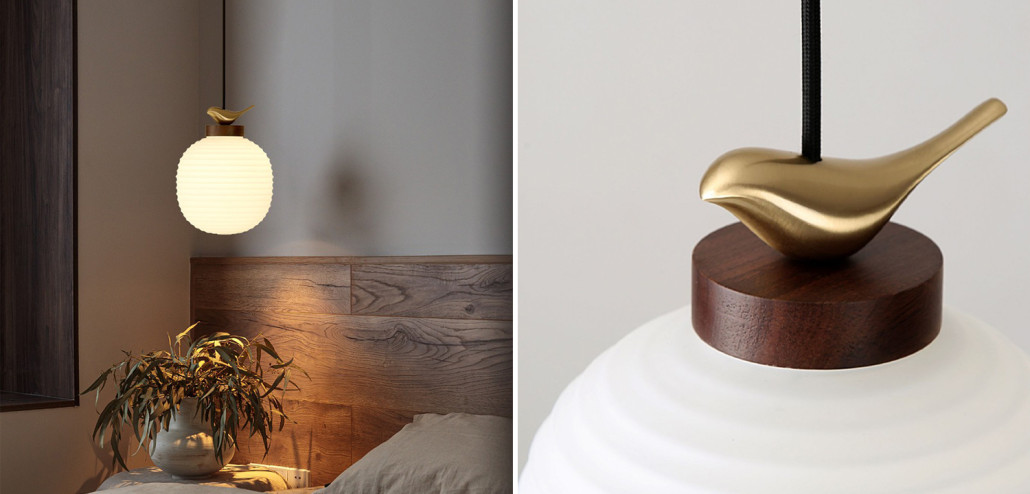 Светильник с птичкой Bird On a Lantern Hanging Lamp