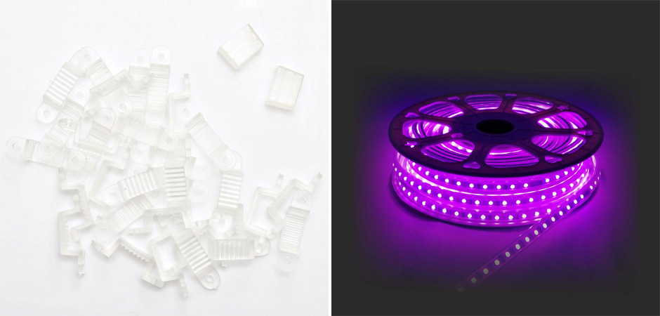 Светодиодная влагозащищенная лента 12W/m 60LED/m 5050SMD разноцветная 25M