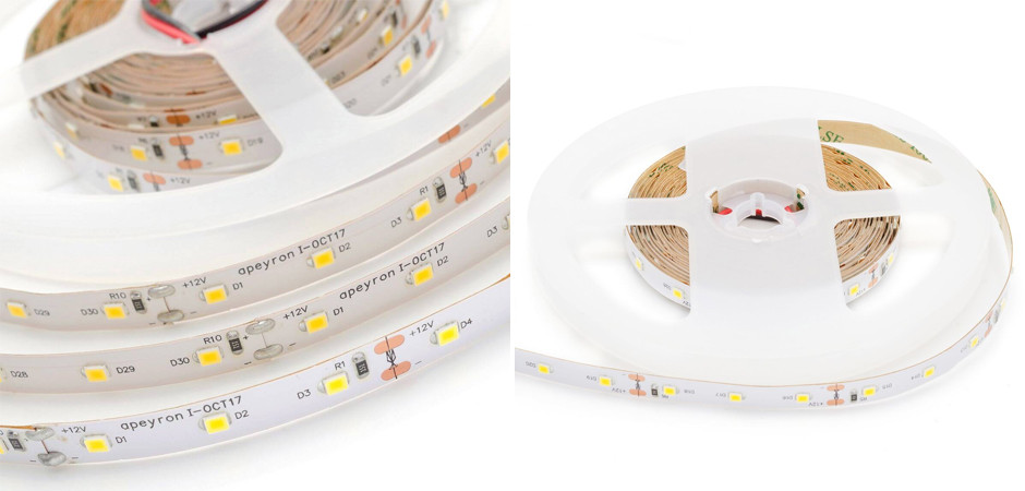 Светодиодная влагозащищенная лента 4,8W/m 60Led/m 3528SMD дневной белый