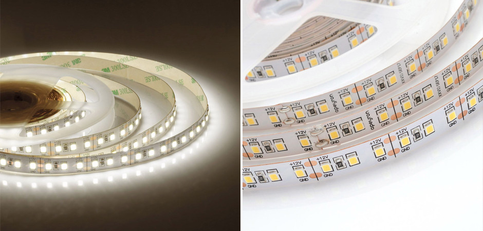 Светодиодная лента 14,4W/m 120LED/m 2835SMD теплый белый