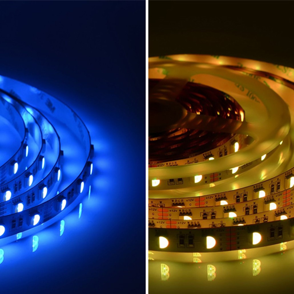Светодиодная лента 14,4W/m 60LED/m 5050SMD 5м разноцветная