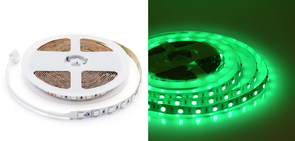 Светодиодная лента 14,4W/m 60LED/m 5050SMD разноцветная