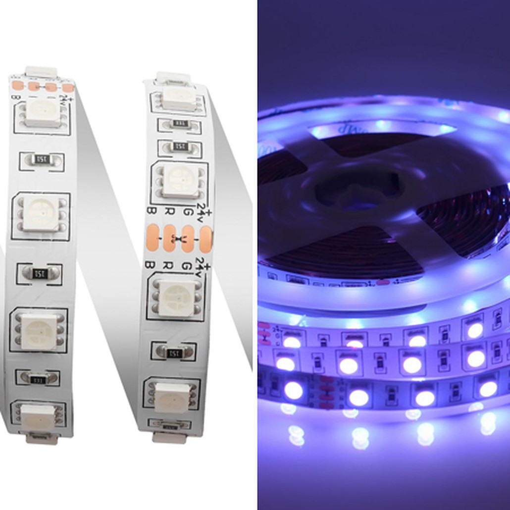 Светодиодная лента 14,4W/m 60LED/m 5050SMD разноцветная