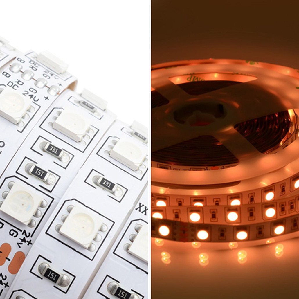 Светодиодная лента 14,4W/m 60LED/m 5050SMD разноцветная