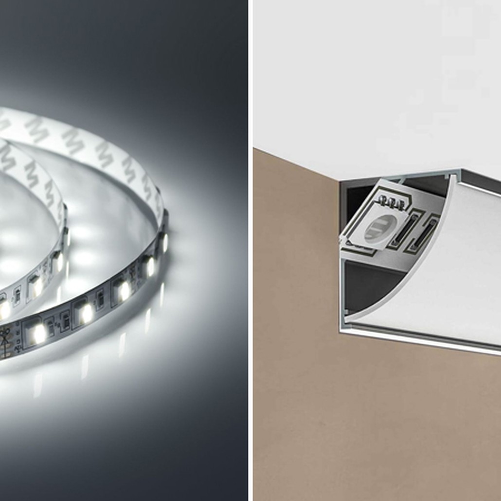 Светодиодная лента 14,4W/m 60LED/m 5050SMD холодный белый/теплый белый 5M
