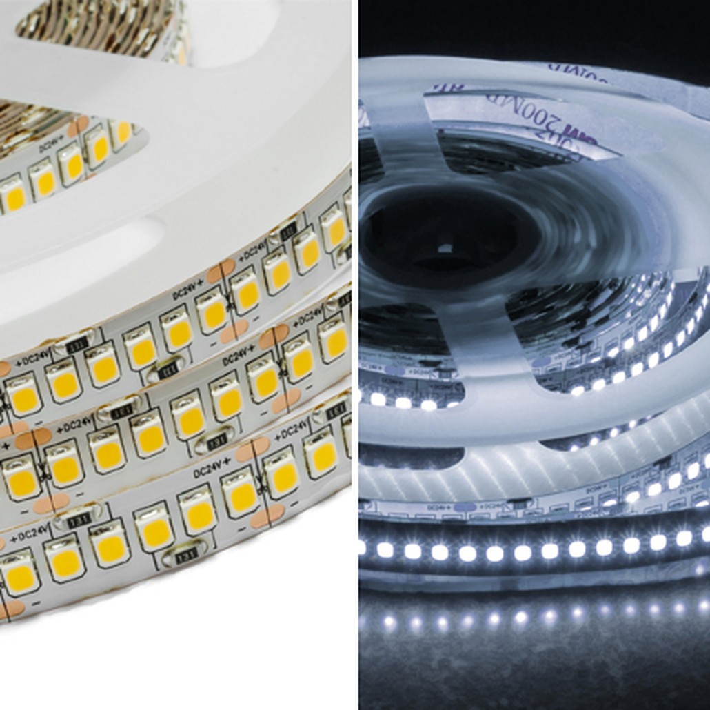 Светодиодная лента 26W/m 240LED/m 2835SMD 5м дневной белый