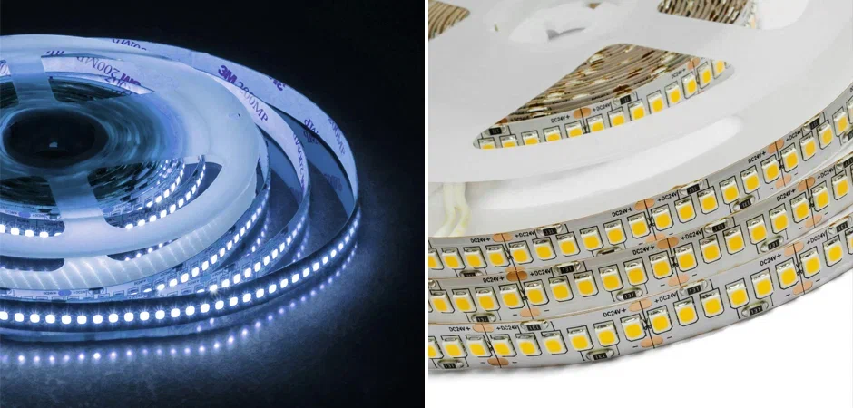 Светодиодная лента 26W/m 240Led/m 2835SMD холодный белый